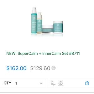 NWT ARBONNE INNER CALM SET